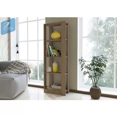 Стеллаж №3 (исп.А) - Ясень Шимо темный (МК Стиль)