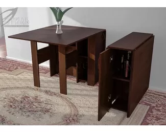 Стол-книжка №2 СТ-002 (с баром) - Венге (МК Стиль)