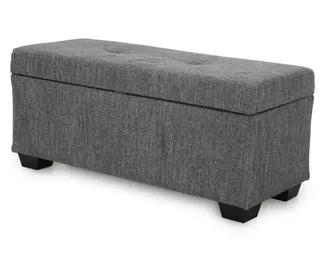 Банкетка Шерри серая