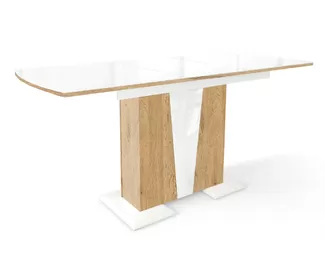 Стол Фрегат - Белый / Дуб Сонома
