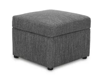 Пуф Квин 2 серый