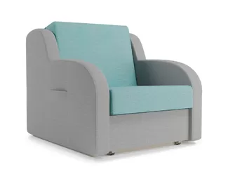 Кресло-кровать Ремикс 1 - Серо-голубое (Столлайн)