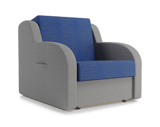 Кресло-кровать Ремикс 1 (сине-серое)