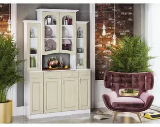 Буфет 4-х створчатый Констанция (Фисташка)