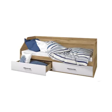 Кровать 800/2 ящика Лайт (Горизонт)