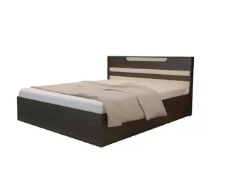 Кровать Юнона Комби 1,4 м (ортопед. основ) (Горизонт)