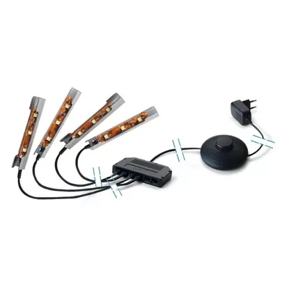 Подсветка-клипса Горизонт - 4 полки