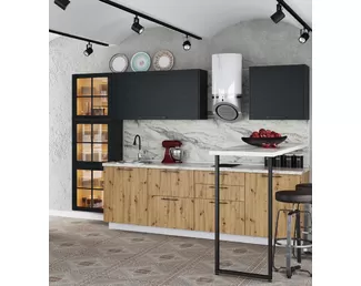 Кухня модульная LOFT 2,5 м (МК Стиль)