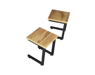 Табурет LOFT - Дуб Вотан (МК Стиль)