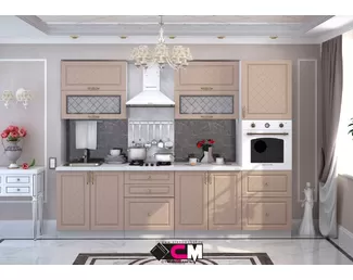 Кухня модульная Модена 2.8м - Дуб кофе (Стендмебель)