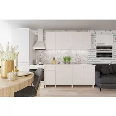 Кухонный гарнитур Point 1.8 м - Белый (Горизонт)