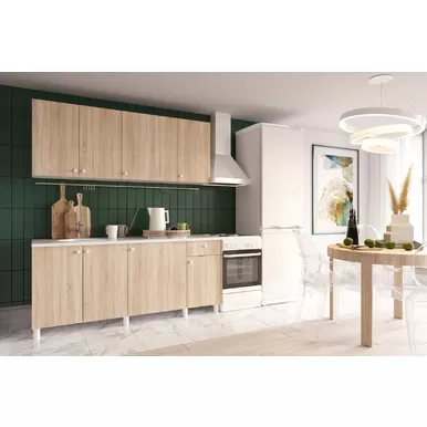 Кухонный гарнитур Point 1.8 м - Сонома (Горизонт)