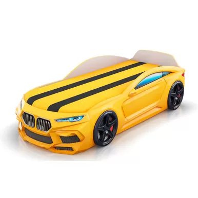 Кровать-машинка Romeo-M - Желтый (Romack)