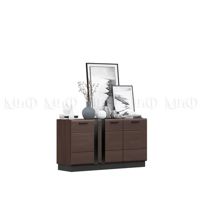 Комод Магнолия - Темный орех (МИФ)
