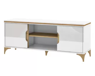 Тумба под TV Хлоя СТЛ.363.03 -Белый/Дуб небраска