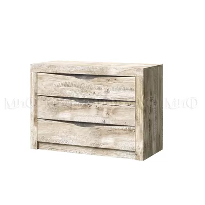 Комод Ривьера - Дуб Юкон/Бетон темный (МИФ)