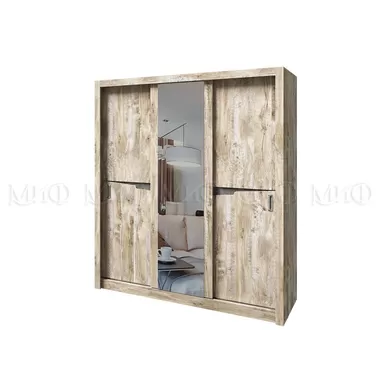Шкаф - купе 2.0 Ривьера - Дуб Юкон/Бетон тёмный