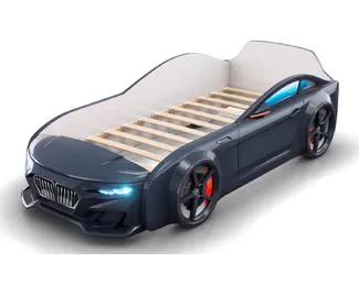 Кровать-машинка Dynamic  - Черный (Romack)