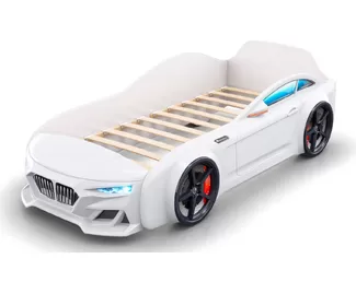 Кровать-машинка Dynamic  - Белый (Romack)