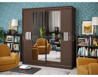 Шкаф-купе Элегант 1.7 м (Венге) МИФ