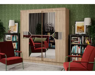 Шкаф-купе Элегант 1.7 м (Сонома) МИФ