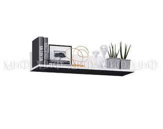 Полка навесная Рио/Квадро - Белый - МИФ