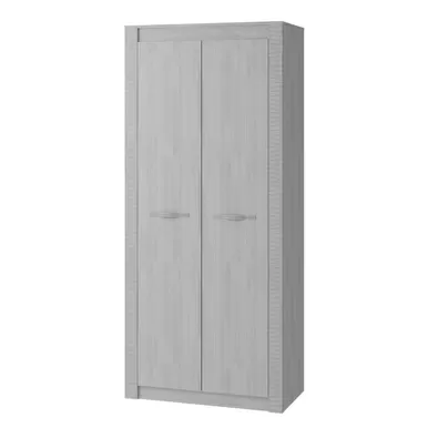 Шкаф двустворчатый Монако ШК-37 - Ясень белый (BTS)