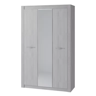 Шкаф трёхстворчатый Монако ШК-38 - Ясень белый (BTS)