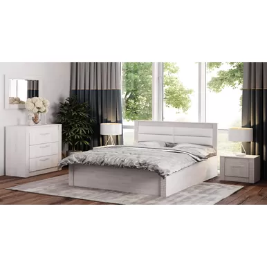 Спальня Монако - Комплект 3 - Ясень белый (BTS)