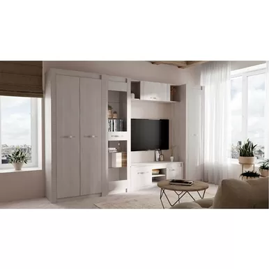 Гостиная Монако - Комплект 2 - Ясень белый (BTS)