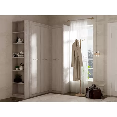 Прихожая Монако - Комплект 2 - Ясень белый (BTS)
