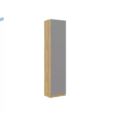 Пенал Бостон ШК-003 - Серый шифер/Дуб крафт золотой  (МК Стиль А)