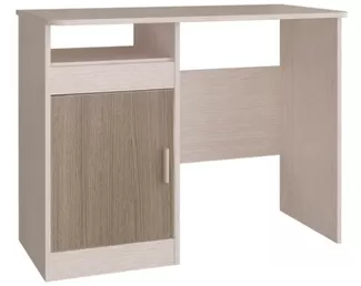 Стол письменный Олимпик - Дуб атланта/Шимо темный (Рикко)