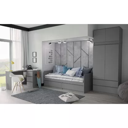 Детская комната Челси  -  Комплект 1 - Графит (МИФ)