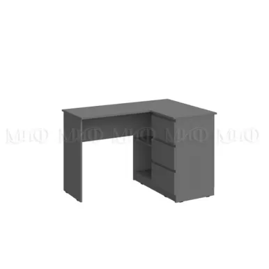 Стол письменный угловой Челси - Графит (МИФ)