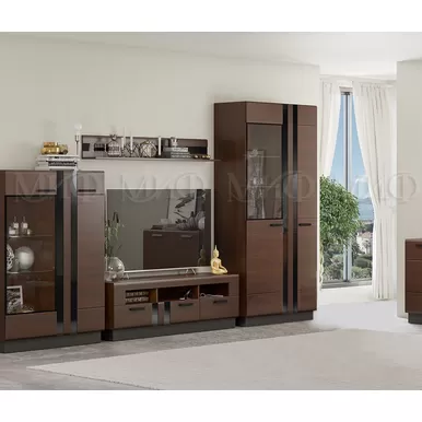 Гостиная Магнолия (Комплект 1) - Дерево орех (МИФ)