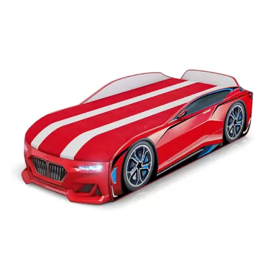 Кровать-машинка  Boxter New -  Красный (Romack)