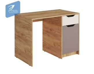 Стол письменный RICH  СП-001 - Дуб крафт золотой/Миндаль/Глиняный серый (МК Стиль А)