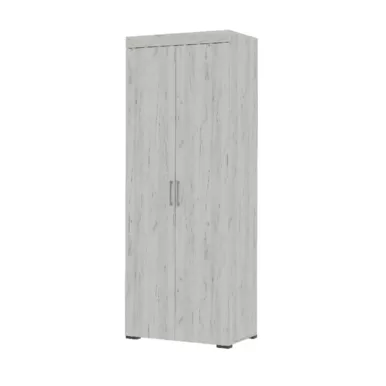 Шкаф  двухстворчатый Гранд - Дуб крафт белый (Стендмебель)