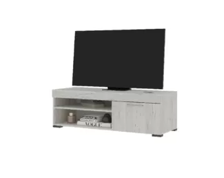 Тумба ТВ Гранд - Дуб Крафт Белый (Стендмебель)