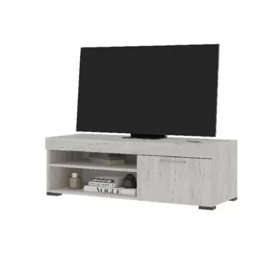 Тумба ТВ Гранд - Дуб Крафт Белый (Стендмебель)