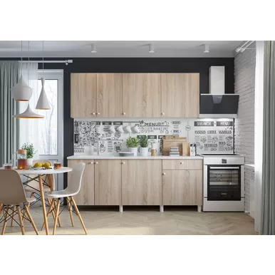 Кухонный гарнитур Point 2.0 м - Сонома (Горизонт)