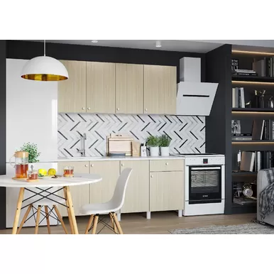 Кухонный гарнитур Point 1.7 м - Дуб феррара (Горизонт)