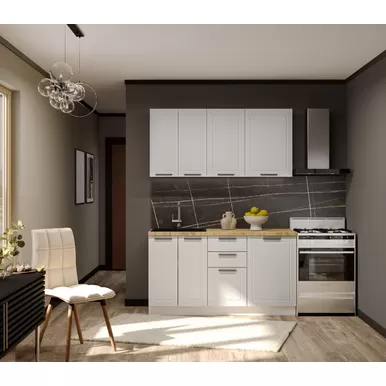 Кухня Глетчер 1.5м - Гейнсборо силк