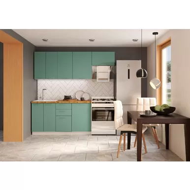 Кухня Валерия 2.1м - Лагуна софт