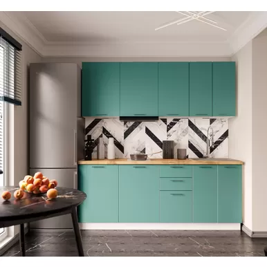 Кухня Валерия 2.0м - Лагуна софт