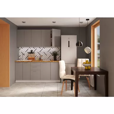 Кухня Валерия 1.8м - Монблан софт