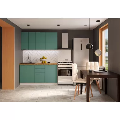 Кухня Валерия 1.5м - Лагуна софт