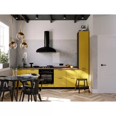 Кухня Валерия 3.0м - Горчица софт