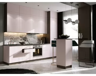 Кухня Валерия 3.0м - Японский шелк